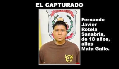 Capturan a Mata Gallo, el hijo del narcotraficante Armando Rotela, mientras fiscalía duerme caso de homicidio